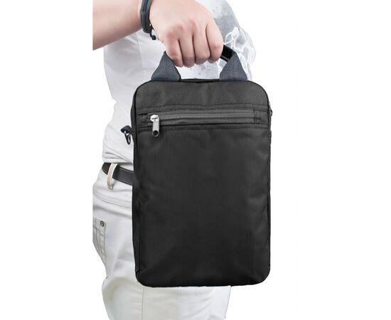 Сумка для ноутбука Porto 10'' LS-10-03BK Black (LS1003BK), изображение 7 Сумка для ноутбука Porto 10'' LS-10-03BK Black (LS1003BK), изображение 7