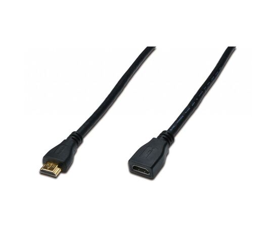 Кабель мультимедійний HDMI to HDMI 3.0m Digitus (AK-330201-030-S)