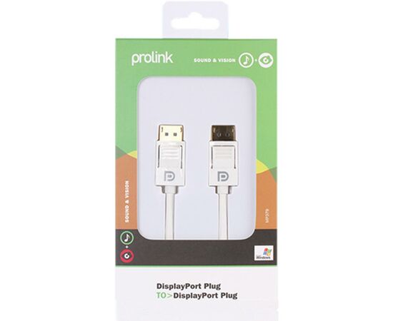 Кабель мультимедійний Display Port to Display Port 2.0m Prolink (MP379), зображення 3 Кабель мультимедійний Display Port to Display Port 2.0m Prolink (MP379), зображення 3