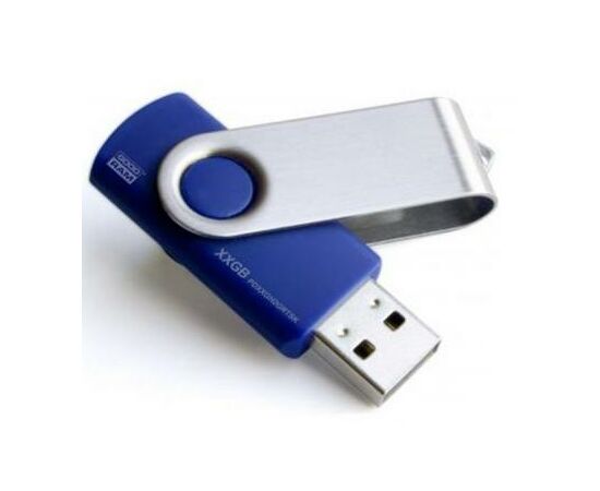 USB флеш накопичувач Goodram 8Gb Twister Blue (UTS2-0080B0R11)