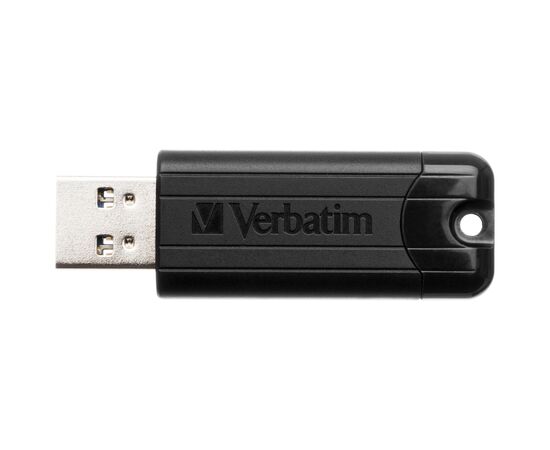 USB флеш накопичувач Verbatim 16GB PinStripe Black USB 3.2 (49316), зображення 2