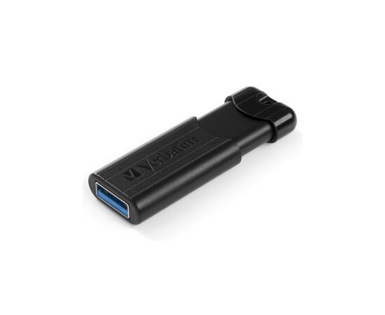 USB флеш накопичувач Verbatim 16GB PinStripe Black USB 3.2 (49316), зображення 3