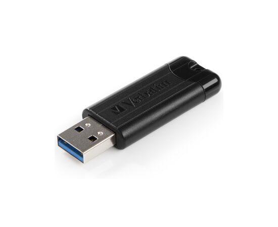 USB флеш накопичувач Verbatim 16GB PinStripe Black USB 3.2 (49316), зображення 4