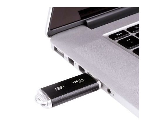 USB флеш накопитель Silicon Power 128GB Blaze B02 Black USB 3.0 (SP128GBUF3B02V1K), изображение 3 USB флеш накопитель Silicon Power 128GB Blaze B02 Black USB 3.0 (SP128GBUF3B02V1K), изображение 3