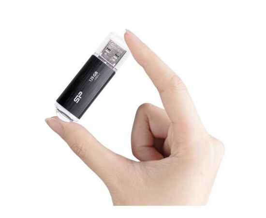 USB флеш накопитель Silicon Power 128GB Blaze B02 Black USB 3.0 (SP128GBUF3B02V1K), изображение 4 USB флеш накопитель Silicon Power 128GB Blaze B02 Black USB 3.0 (SP128GBUF3B02V1K), изображение 4
