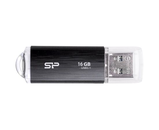 USB флеш накопичувач Silicon Power 16GB Blaze B02 Black USB 3.0 (SP016GBUF3B02V1K)