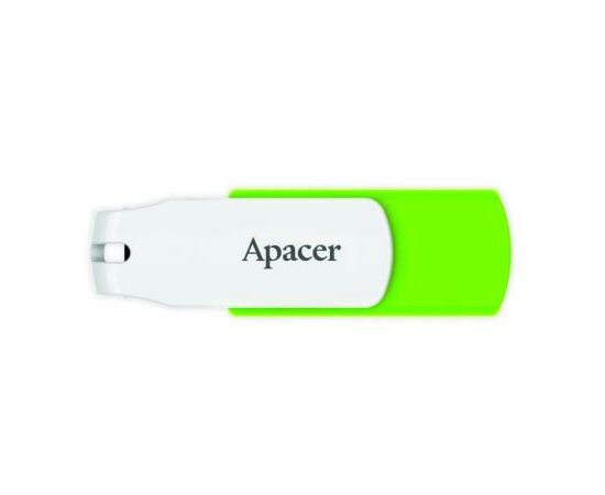 USB флеш накопичувач Apacer 64GB AH335 Green USB 2.0 (AP64GAH335G-1)