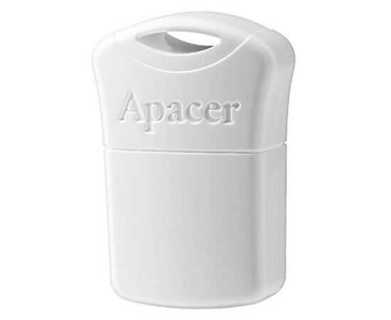 USB флеш накопичувач Apacer 64GB AH116 White USB 2.0 (AP64GAH116W-1)