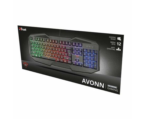 Клавиатура Trust GXT 830-RW Avonn RU (22511), изображение 4 Клавиатура Trust GXT 830-RW Avonn RU (22511), изображение 4
