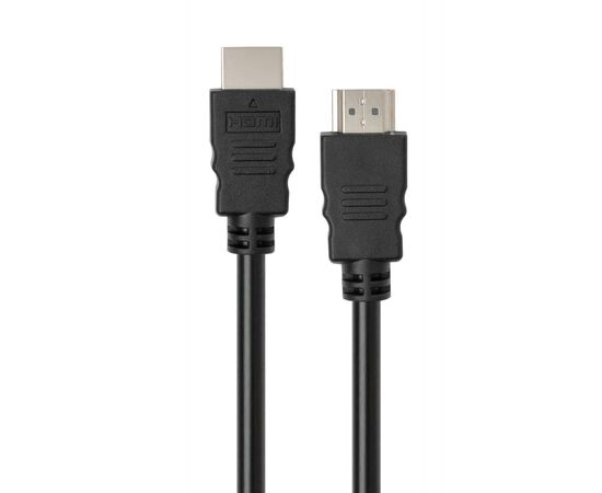 Кабель мультимедийный HDMI to HDMI 1.0m v1.4 Vinga (VCPHDMI14MM1BK), изображение 2 Кабель мультимедийный HDMI to HDMI 1.0m v1.4 Vinga (VCPHDMI14MM1BK), изображение 2