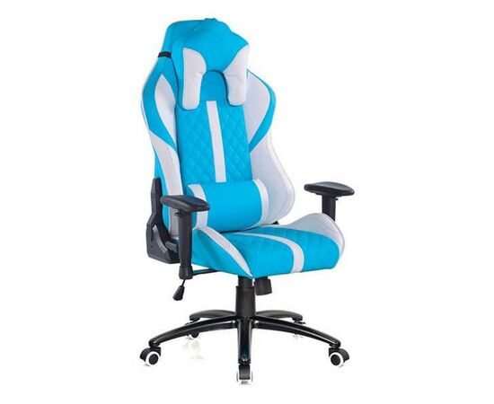 Кресло игровое Special4You ExtremeRace light blue/white (000004111), изображение 2 Кресло игровое Special4You ExtremeRace light blue/white (000004111), изображение 2