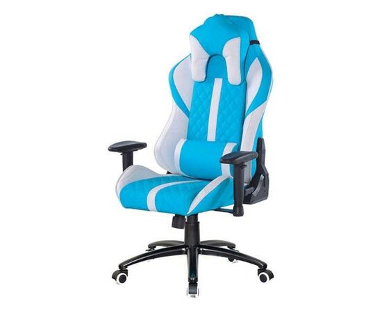 Кресло игровое Special4You ExtremeRace light blue/white (000004111)