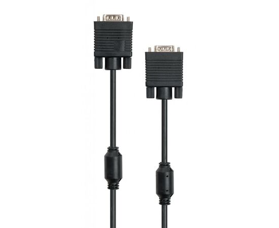 Кабель мультимедийный VGA 1.8m Vinga (VCPVGAMM1.8), изображение 2 Кабель мультимедийный VGA 1.8m Vinga (VCPVGAMM1.8), изображение 2