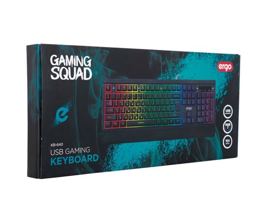 Клавіатура Ergo KB-640 Black (KB-640), зображення 6 Клавіатура Ergo KB-640 Black (KB-640), зображення 6