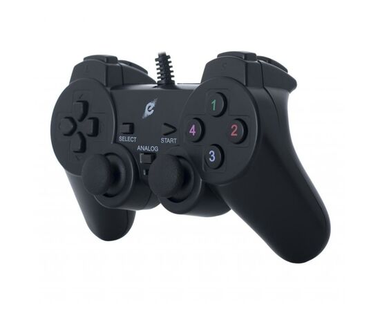 Геймпад Ergo GP-100 USB Black (GP-100), зображення 2 Геймпад Ergo GP-100 USB Black (GP-100), зображення 2