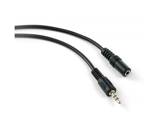 Кабель мультимедийный Jack 3.5mm M/F 1.8 m Vinga (VCPDCJ35MF1.8BK), изображение 3 Кабель мультимедийный Jack 3.5mm M/F 1.8 m Vinga (VCPDCJ35MF1.8BK), изображение 3