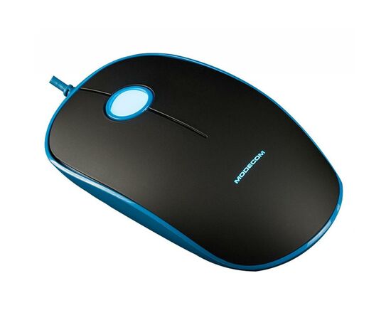 Мишка Modecom MC-M111 USB Blue-Black (M-MC-M111-140), зображення 3 Мишка Modecom MC-M111 USB Blue-Black (M-MC-M111-140), зображення 3