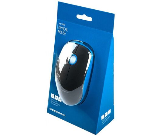 Мишка Modecom MC-M111 USB Blue-Black (M-MC-M111-140), зображення 5 Мишка Modecom MC-M111 USB Blue-Black (M-MC-M111-140), зображення 5