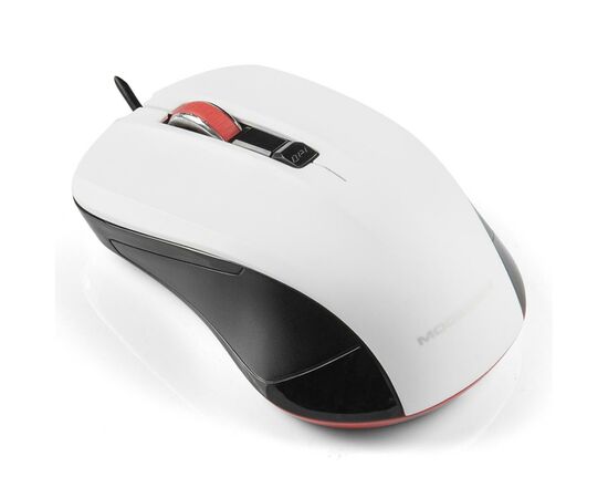 Мышка Modecom MC-M9.1 USB White (M-MC-00M9.1-200), изображение 3 Мышка Modecom MC-M9.1 USB White (M-MC-00M9.1-200), изображение 3