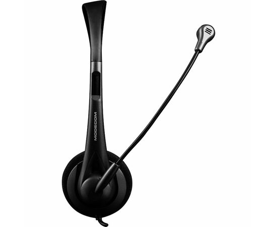 Наушники Modecom MC-219U USB Black (S-MC-219U), изображение 2 Наушники Modecom MC-219U USB Black (S-MC-219U), изображение 2
