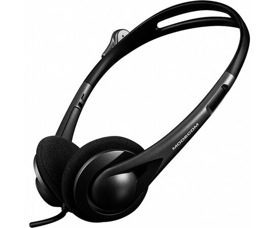 Наушники Modecom MC-219U USB Black (S-MC-219U), изображение 4 Наушники Modecom MC-219U USB Black (S-MC-219U), изображение 4
