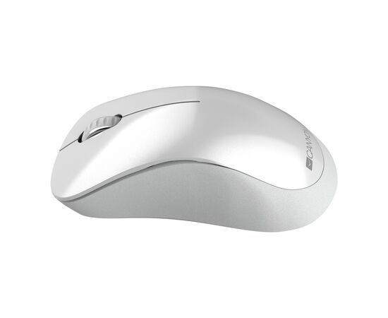 Мишка Canyon MW-11 Wireless Pixart White Grey (CNE-CMSW11PW), зображення 3 Мишка Canyon MW-11 Wireless Pixart White Grey (CNE-CMSW11PW), зображення 3