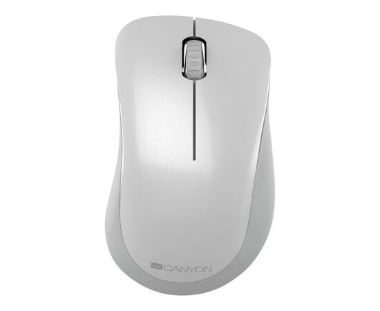 Мышка Canyon MW-11 Wireless Pixart White Grey (CNE-CMSW11PW)