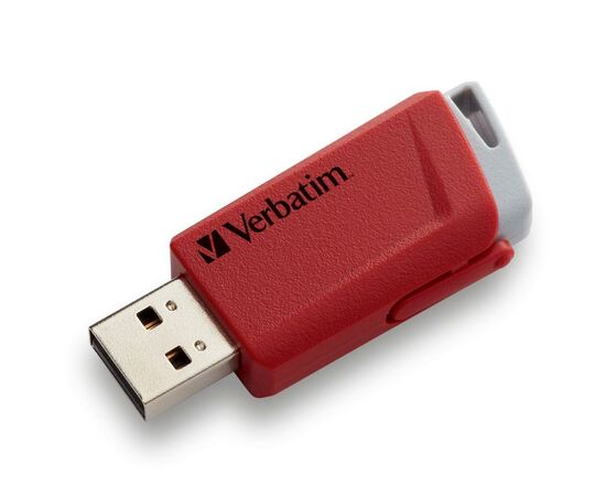 USB флеш накопичувач Verbatim 2x32GB Store 'n' Click Red/Blue USB 3.2 (49308), зображення 8 USB флеш накопичувач Verbatim 2x32GB Store 'n' Click Red/Blue USB 3.2 (49308), зображення 8