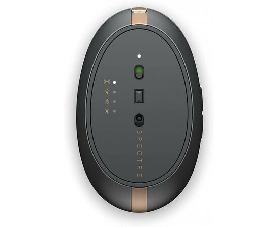 Мышка HP Spectre 700 Wireless/Bluetooth Black-Gold (3NZ70AA), изображение 2 Мышка HP Spectre 700 Wireless/Bluetooth Black-Gold (3NZ70AA), изображение 2