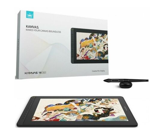 Планшет-монитор Huion Kamvas 16 2021 (GS1562), изображение 6 Планшет-монитор Huion Kamvas 16 2021 (GS1562), изображение 6