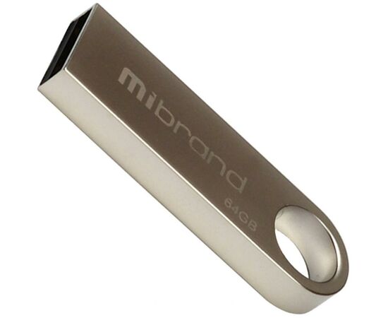 USB флеш накопитель Mibrand 64GB Puma Silver USB 2.0 (MI2.0/PU64U1S)