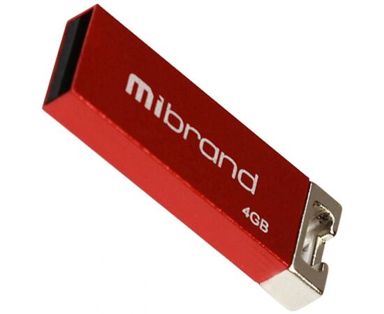 USB флеш накопитель Mibrand 4GB Сhameleon Red USB 2.0 (MI2.0/CH4U6R)