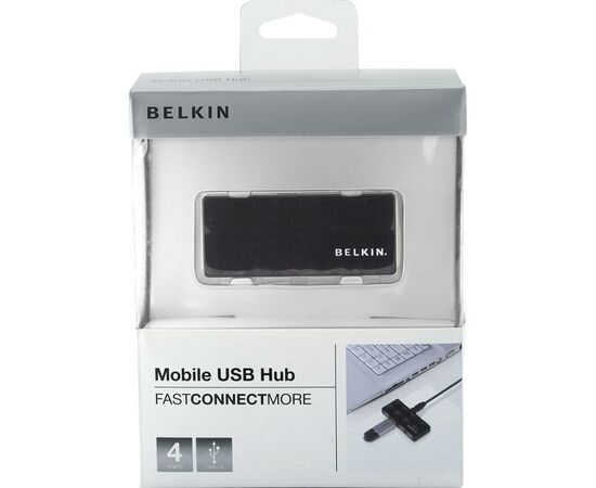 Концентратор Belkin Mobile Hub (F5U404cwBLK), изображение 2 Концентратор Belkin Mobile Hub (F5U404cwBLK), изображение 2