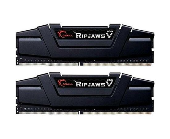 Модуль пам'яті для комп'ютера DDR4 16GB (2x8GB) 3200 MHz Ripjaws V G.Skill (F4-3200C16D-16GVKB)