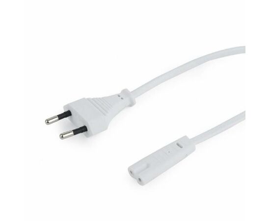 Кабель питания C7 to C16 1.8m Cablexpert (PC-184/2-W), изображение 2 Кабель питания C7 to C16 1.8m Cablexpert (PC-184/2-W), изображение 2