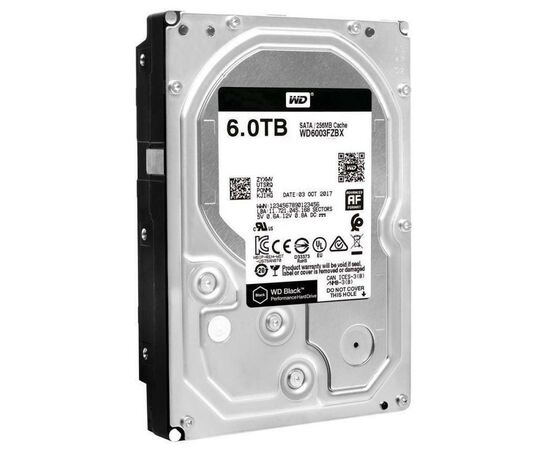 Жесткий диск 3.5" 6TB WD (WD6003FZBX), изображение 2 Жесткий диск 3.5" 6TB WD (WD6003FZBX), изображение 2