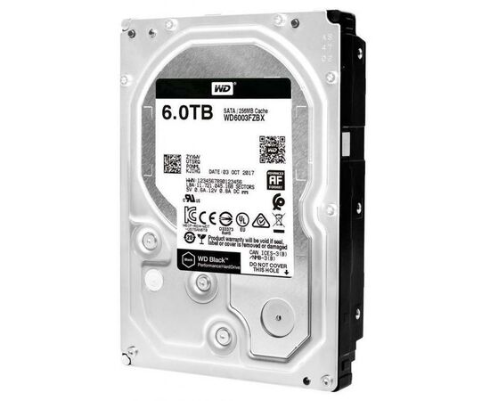 Жесткий диск 3.5" 6TB WD (WD6003FZBX), изображение 3 Жесткий диск 3.5" 6TB WD (WD6003FZBX), изображение 3