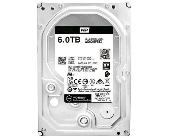 Жесткий диск 3.5" 6TB WD (WD6003FZBX)