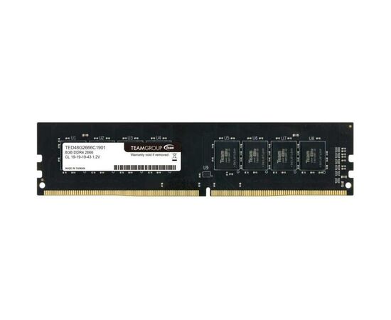 Модуль памяти для компьютера DDR4 8GB 2666 MHz Elite Team (TED48G2666C1901)