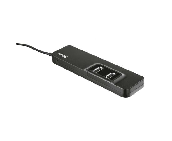 Концентратор Trust Oila 7 Port USB 2.0 Hub - black (20576_TRUST), изображение 4 Концентратор Trust Oila 7 Port USB 2.0 Hub - black (20576_TRUST), изображение 4