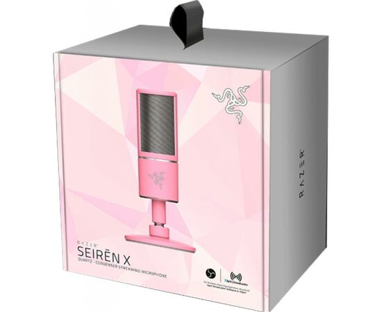 Микрофон Razer Seiren X Quartz (RZ19-02290300-R3M1), изображение 3 Микрофон Razer Seiren X Quartz (RZ19-02290300-R3M1), изображение 3