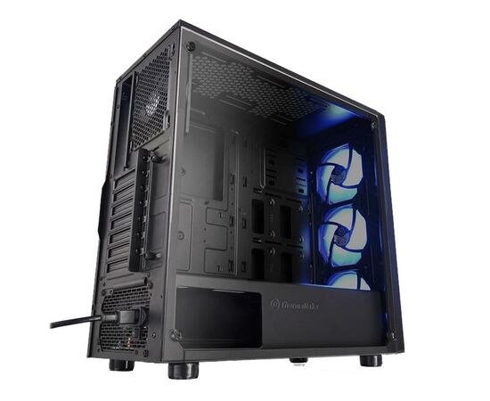 Корпус ThermalTake Versa J23 TG RGB Black (CA-1L6-00M1WN-01), зображення 4 Корпус ThermalTake Versa J23 TG RGB Black (CA-1L6-00M1WN-01), зображення 4