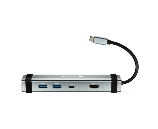Порт-репликатор Canyon Docking Station with 4 ports (CNS-TDS03DG), изображение 2 Порт-репликатор Canyon Docking Station with 4 ports (CNS-TDS03DG), изображение 2