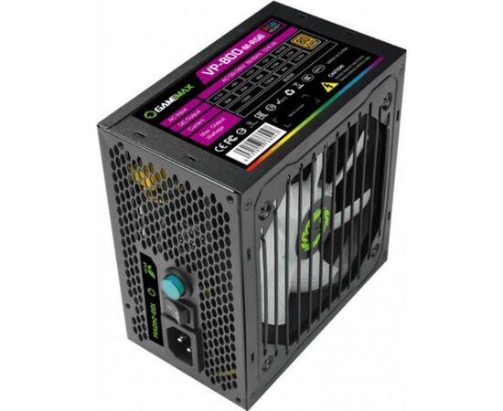 Блок питания Gamemax 800W (VP-800-M-RGB), изображение 7 Блок питания Gamemax 800W (VP-800-M-RGB), изображение 7