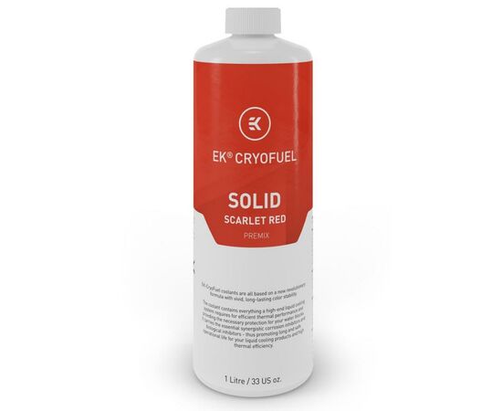 Охолоджуюча рідина Ekwb EK-CryoFuel Solid Scarlet Red (Premix 1000mL) (3831109880333)