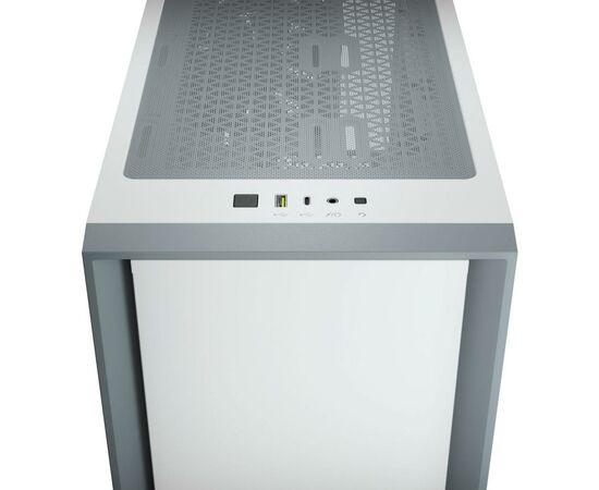 Корпус Corsair 4000D Tempered Glass White (CC-9011199-WW), изображение 5