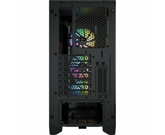 Корпус Corsair iCUE 4000X RGB Tempered Glass Black (CC-9011204-WW), изображение 4