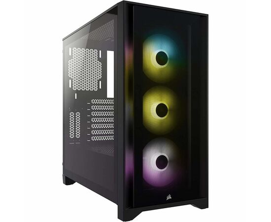 Корпус Corsair iCUE 4000X RGB Tempered Glass Black (CC-9011204-WW)