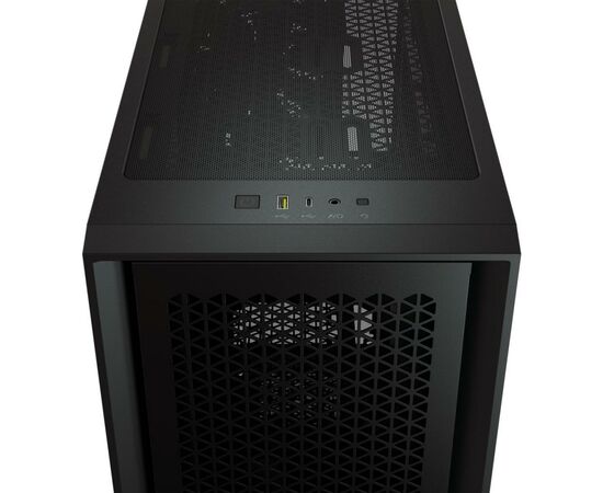 Корпус Corsair 4000D AIRFLOW Tempered Glass Black (CC-9011200-WW), изображение 5 Корпус Corsair 4000D AIRFLOW Tempered Glass Black (CC-9011200-WW), изображение 5