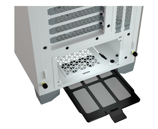 Корпус Corsair 4000D AIRFLOW Tempered Glass White (CC-9011201-WW), изображение 8 Корпус Corsair 4000D AIRFLOW Tempered Glass White (CC-9011201-WW), изображение 8